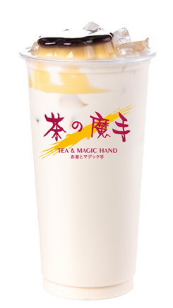 布丁奶青(プリン入り青茶のミルクティー:クリーマー使用)